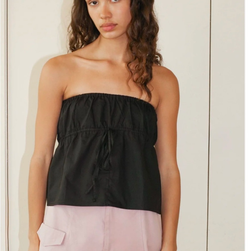 Deiji Studios the strapless cotton top